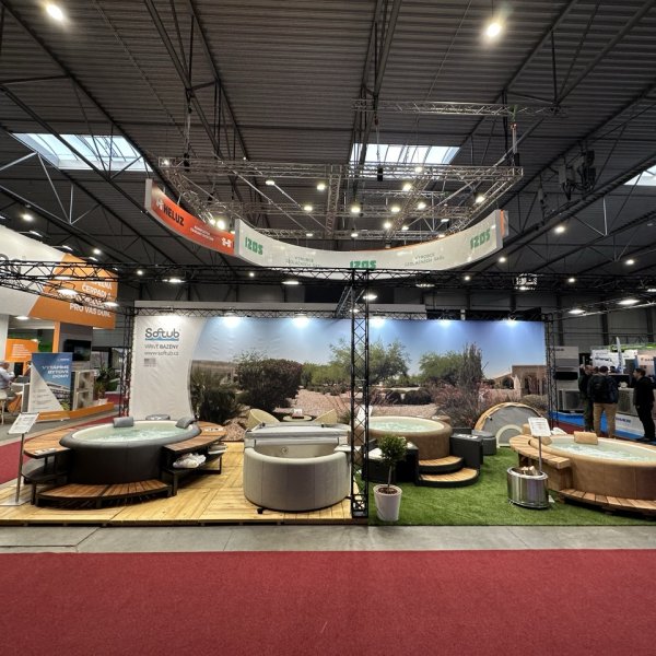 Vířivky Softub na veletrhu FOR BIKES 2026